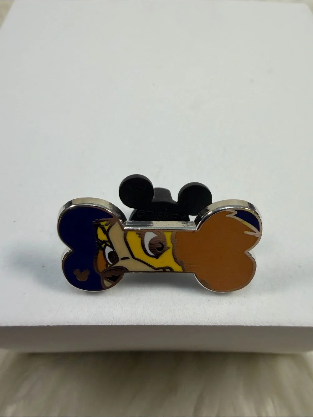 💙3/$20💙 Disney Dog Bone Enamel Pin - Blue, Yellow, Brown